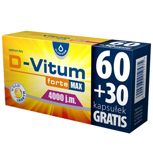 D-Vitum forte MAX 4000 j.m.