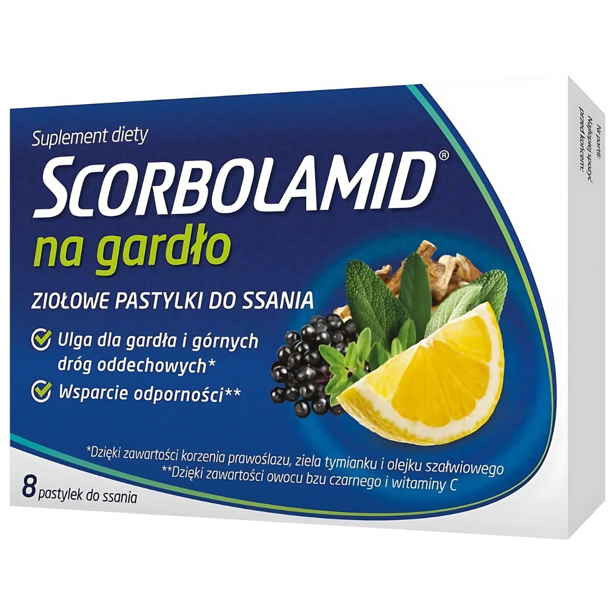Scorbolamid na gardło