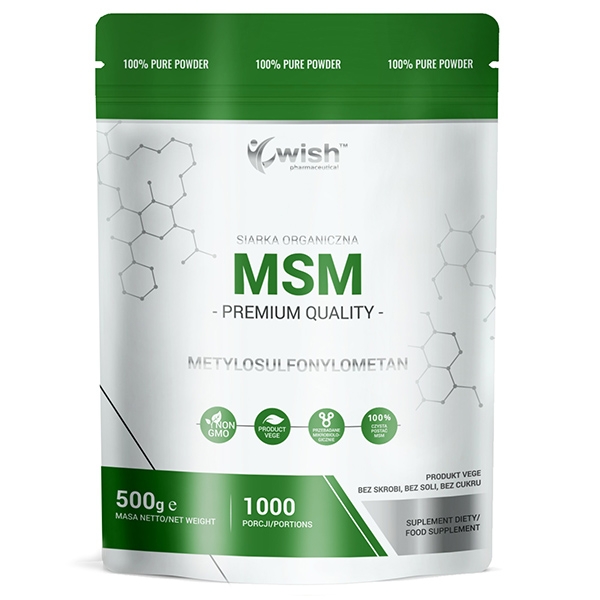 MSM Siarka Organiczna 100% PURE POWDER