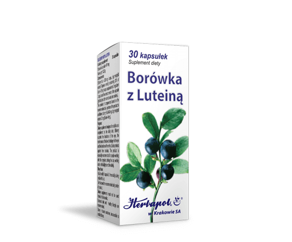BORÓWKA Z LUTEINĄ