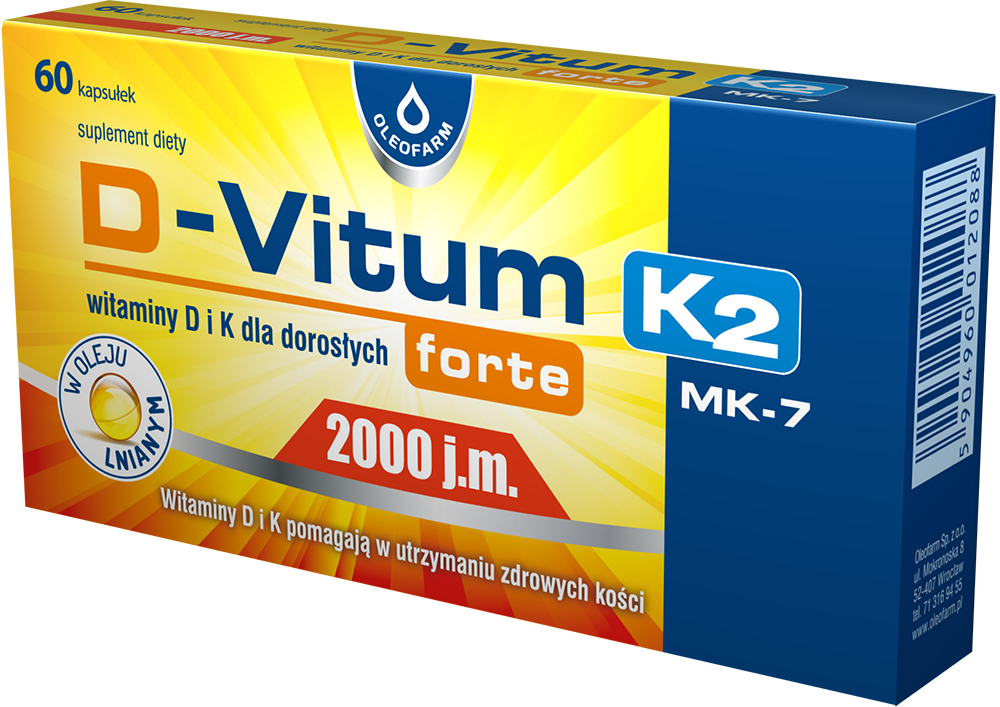 D-Vitum forte 2000 j.m. K2