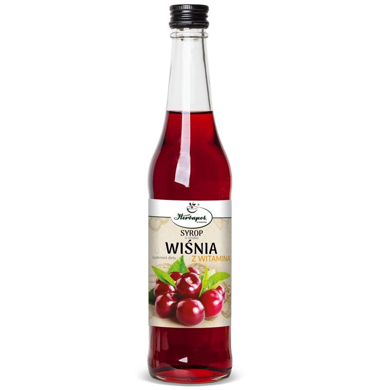 SYROP WIŚNIA Z WITAMINĄ C