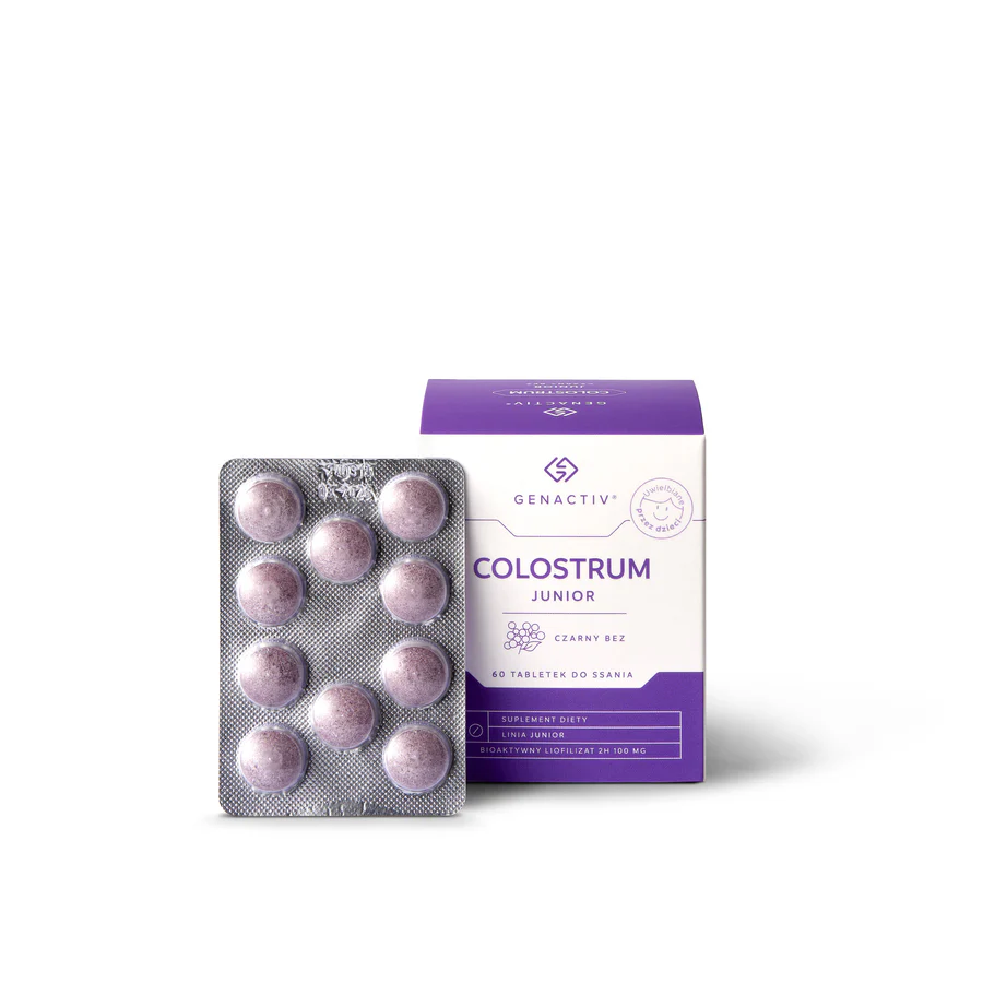 COLOSTRUM JUNIOR Z CZARNYM BZEM GENACTIV