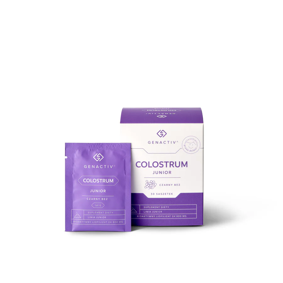 COLOSTRUM JUNIOR Z CZARNYM BZEM GENACTIV