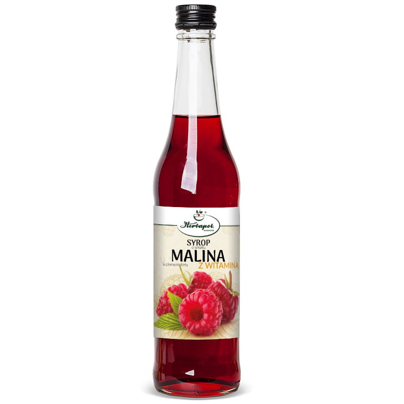 SYROP MALINA Z WITAMINĄ C