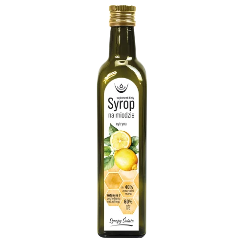 Syrop na miodzie cytryna