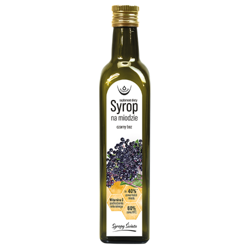Syrop na miodzie czarny bez