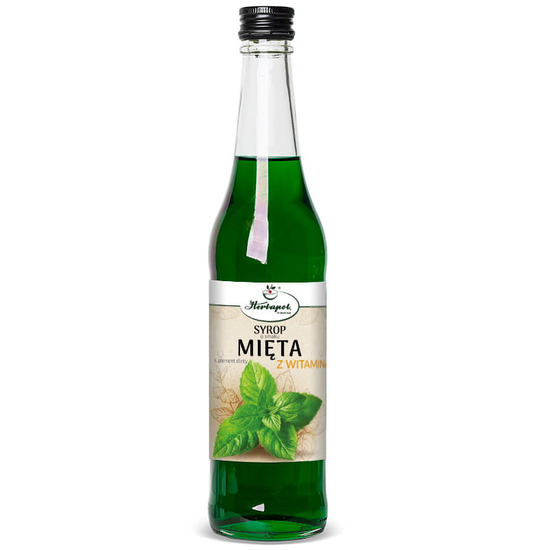 SYROP MIĘTA Z WITAMINĄ C