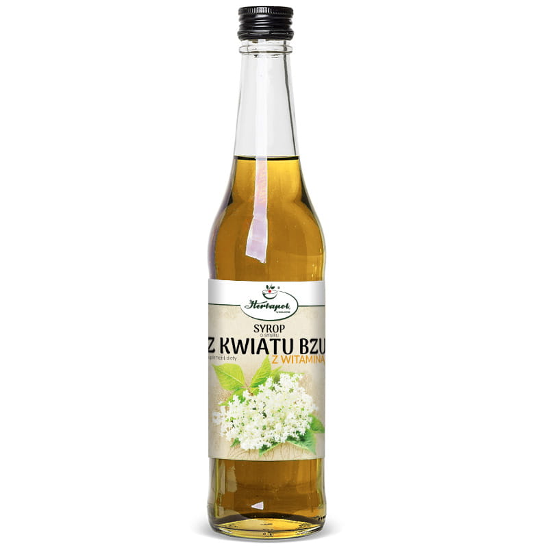 SYROP Z KWIATU BZU Z WITAMINĄ C