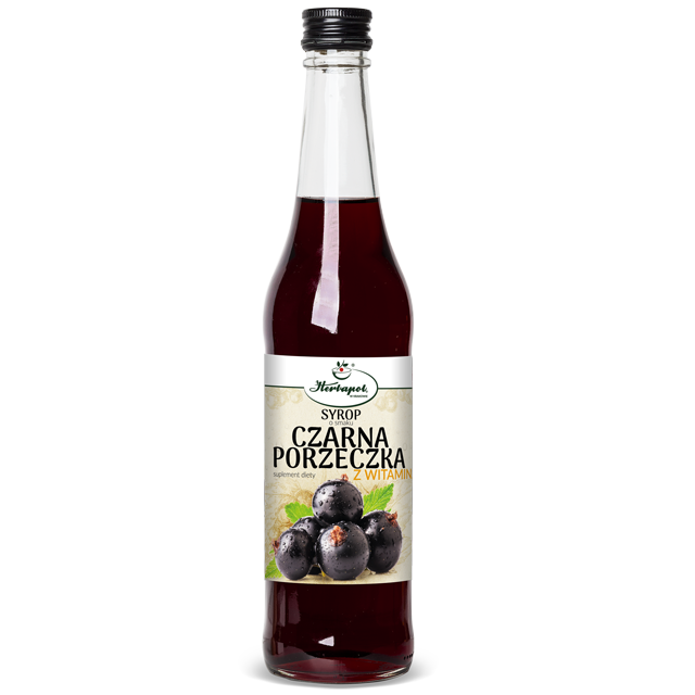 SYROP CZARNA PORZECZKA Z WITAMINĄ C