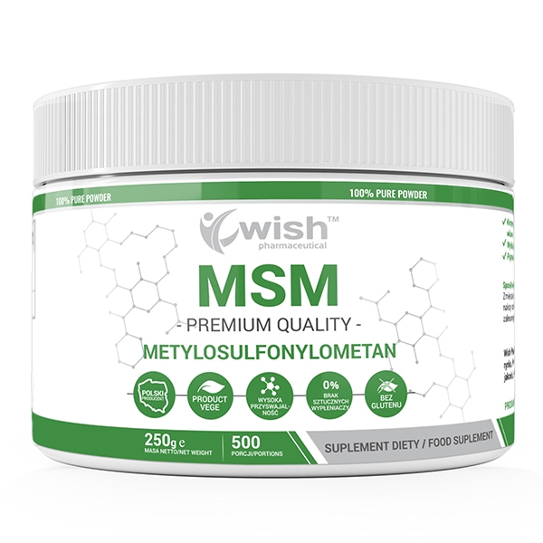 MSM Siarka Organiczna 100% PURE POWDER