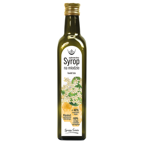 Syrop na miodzie kwiat bzu