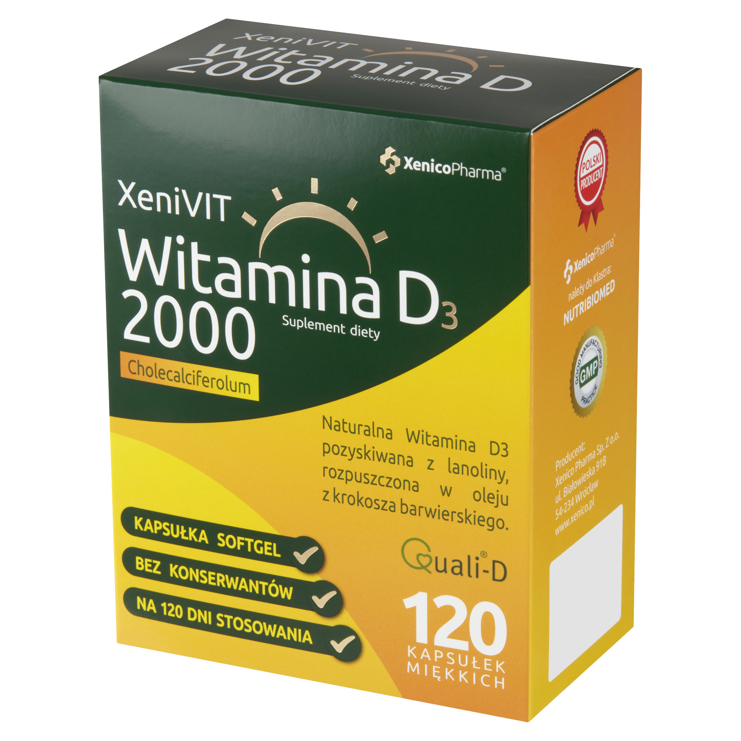 XeniVIT Witamina D 2000