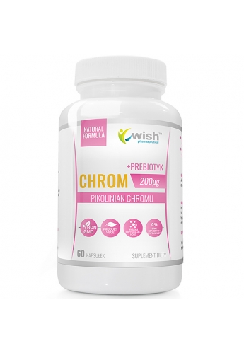 Chrom Pikolinian Chromu 200 µg + Prebiotyk