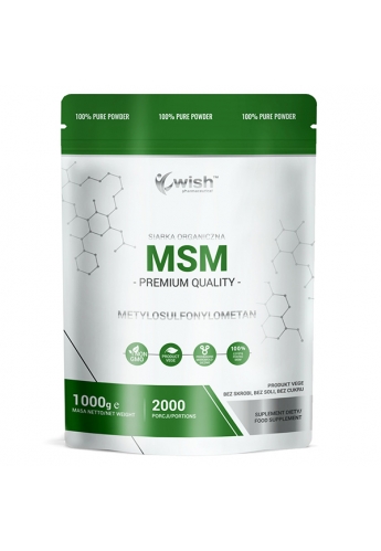 MSM Siarka Organiczna 100% PURE POWDER
