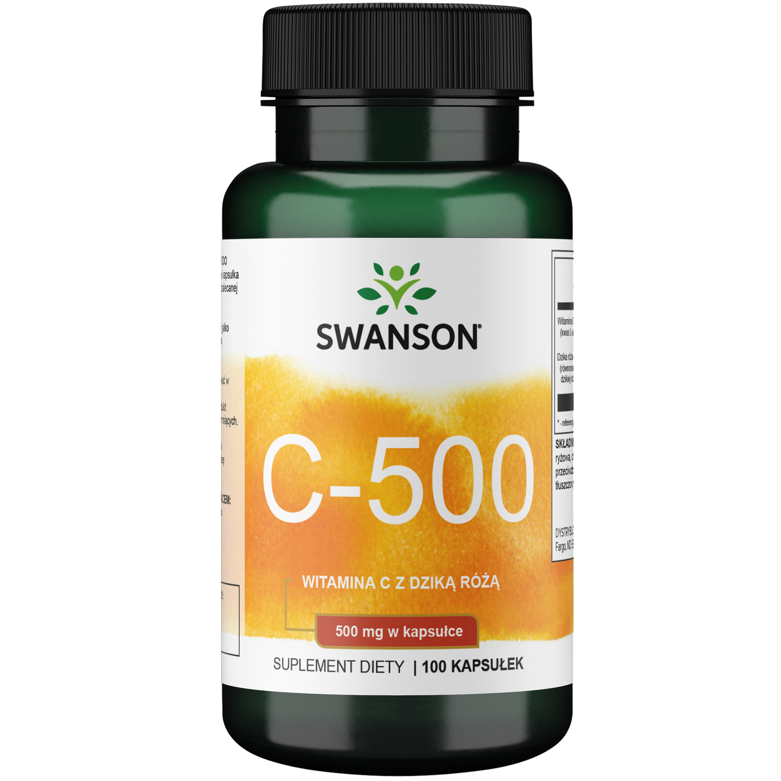WITAMINA C 500 mg Z DZIKĄ RÓŻĄ