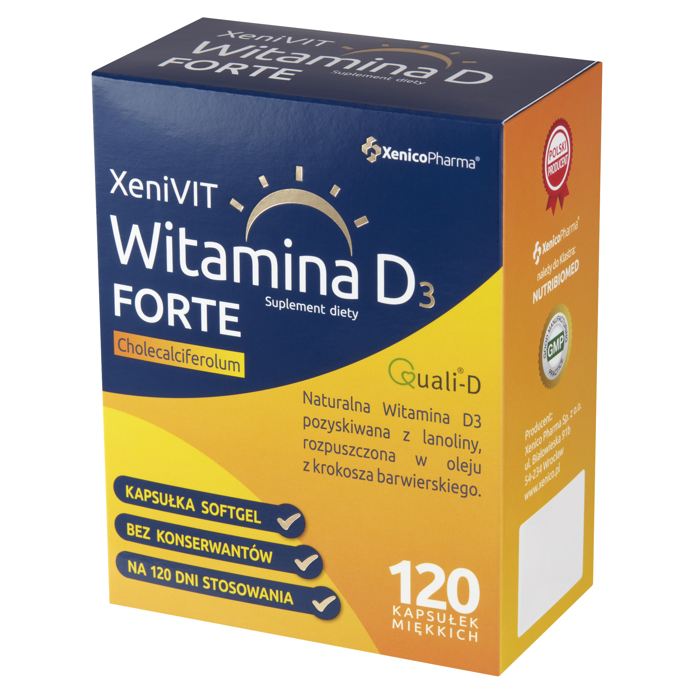 XeniVIT Witamina D Forte