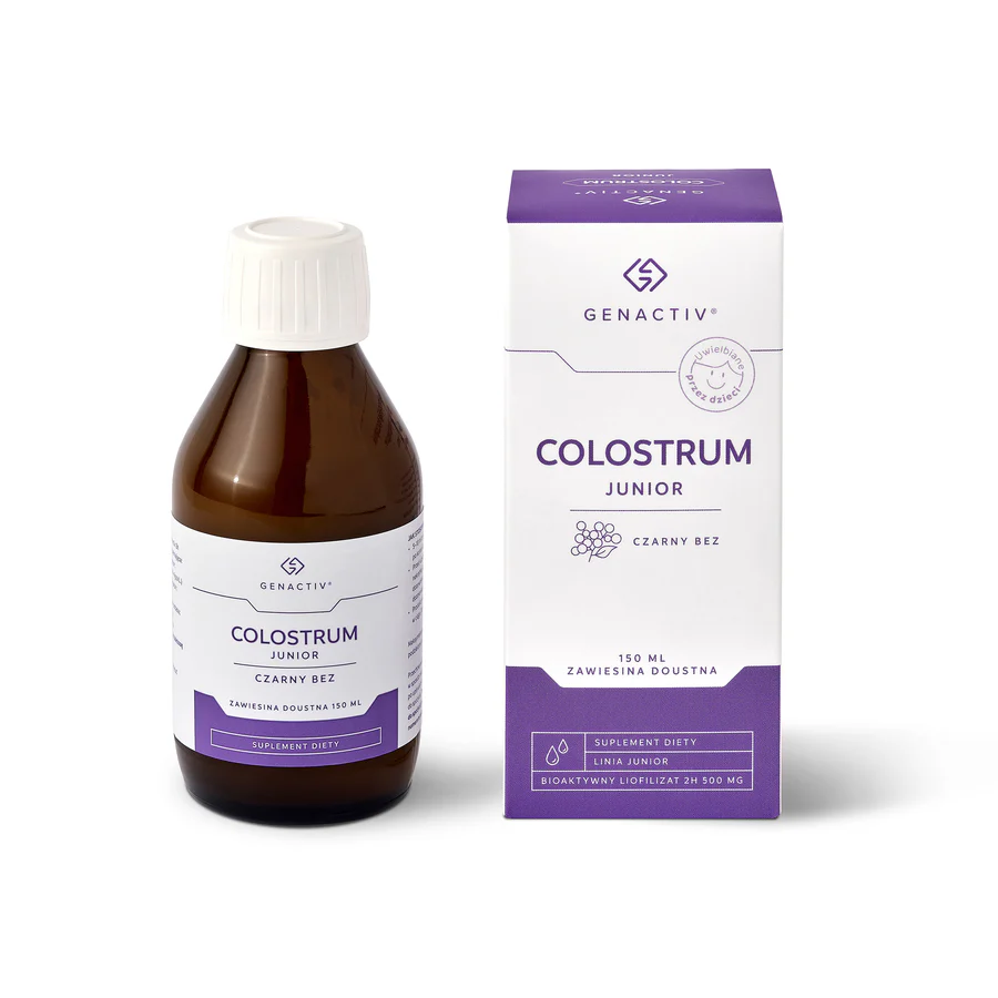 COLOSTRUM JUNIOR Z CZARNYM BZEM GENACTIV