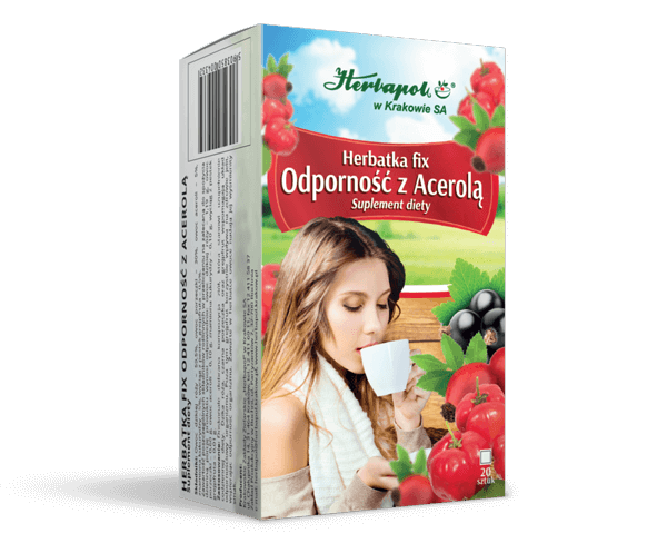 HERBATKA FIX ODPORNOŚĆ Z ACEROLĄ
