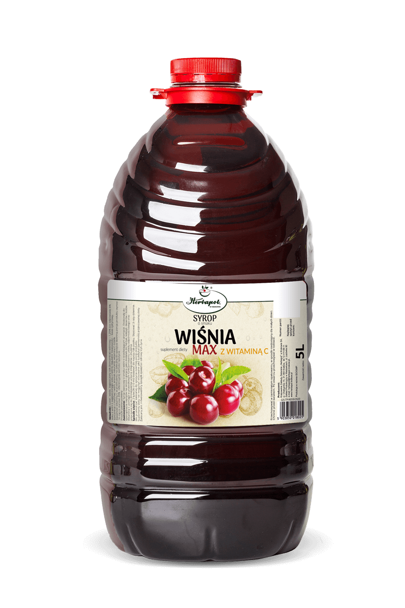 SYROP WIŚNIA MAX Z WITAMINĄ C