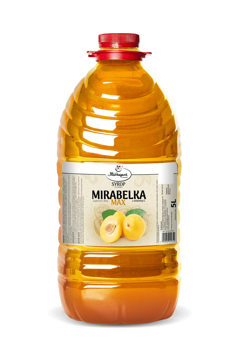 SYROP MIRABELKA MAX Z WITAMINĄ C