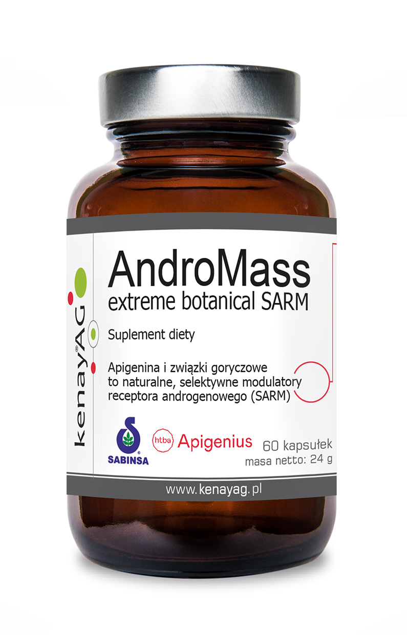 AndroMass extreme botanical SARM /Apigenina + Gorzki melon/
