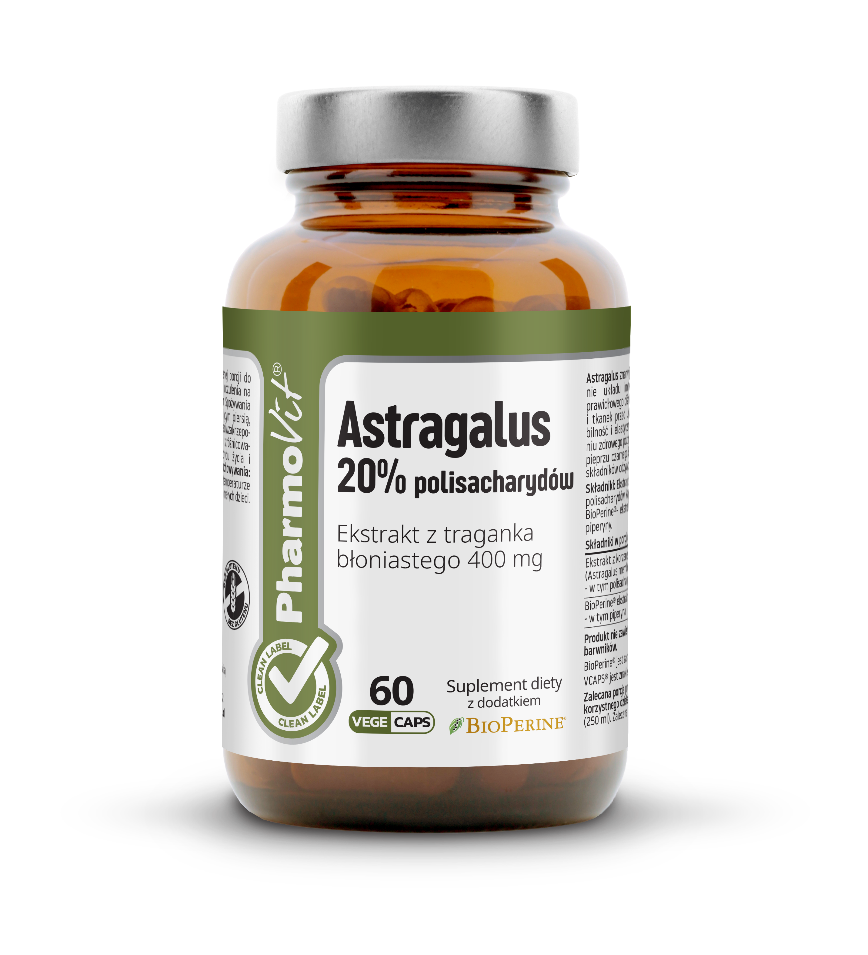 Astragalus 20% polisacharydów