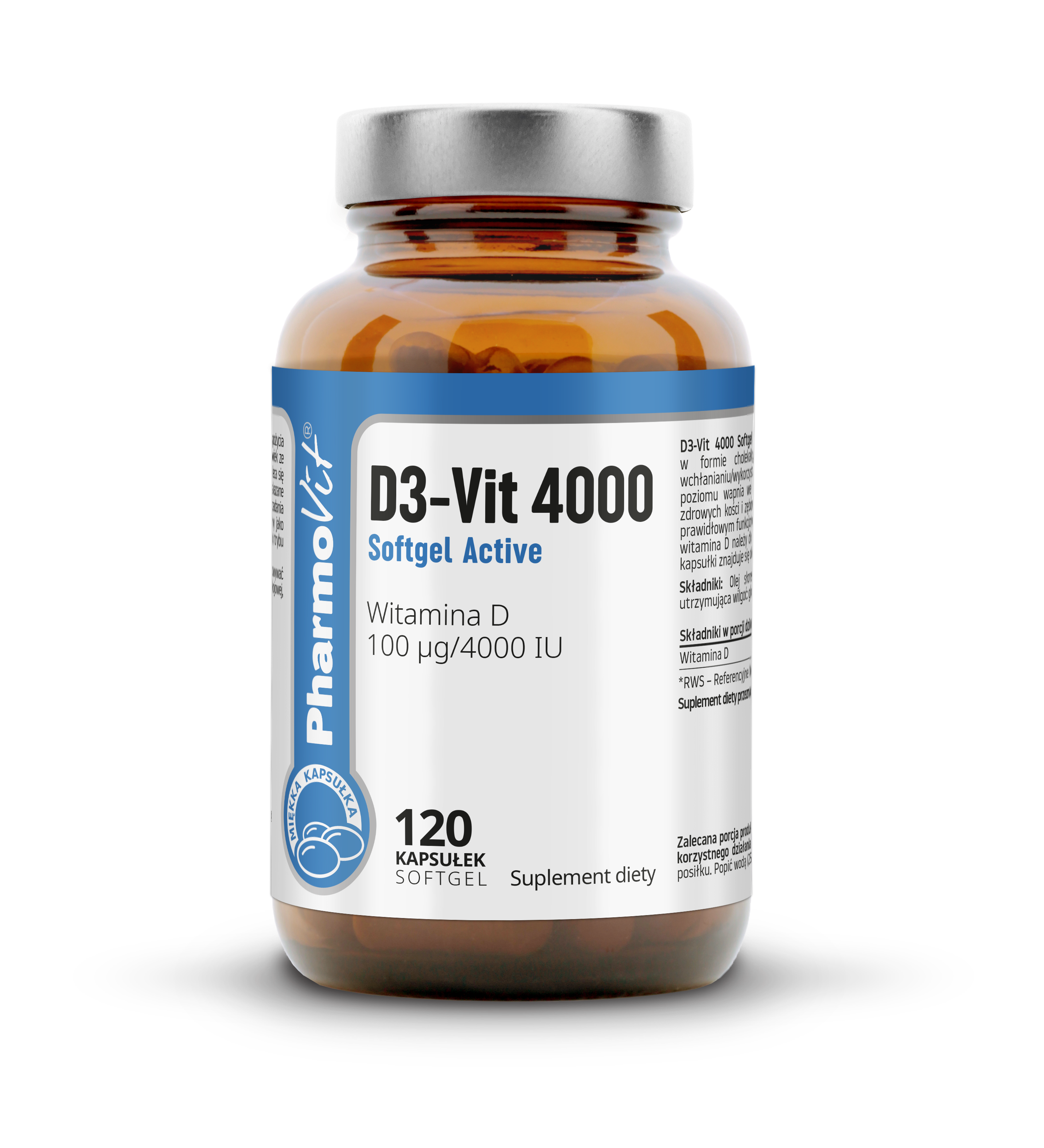 D3-Vit 4000 Softgel Active Pharmovit