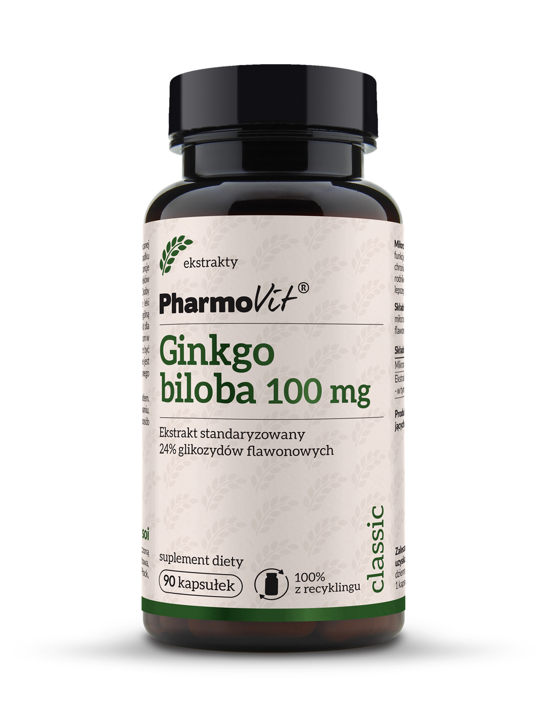 Ginkgo biloba 100 mg Pharmovit
