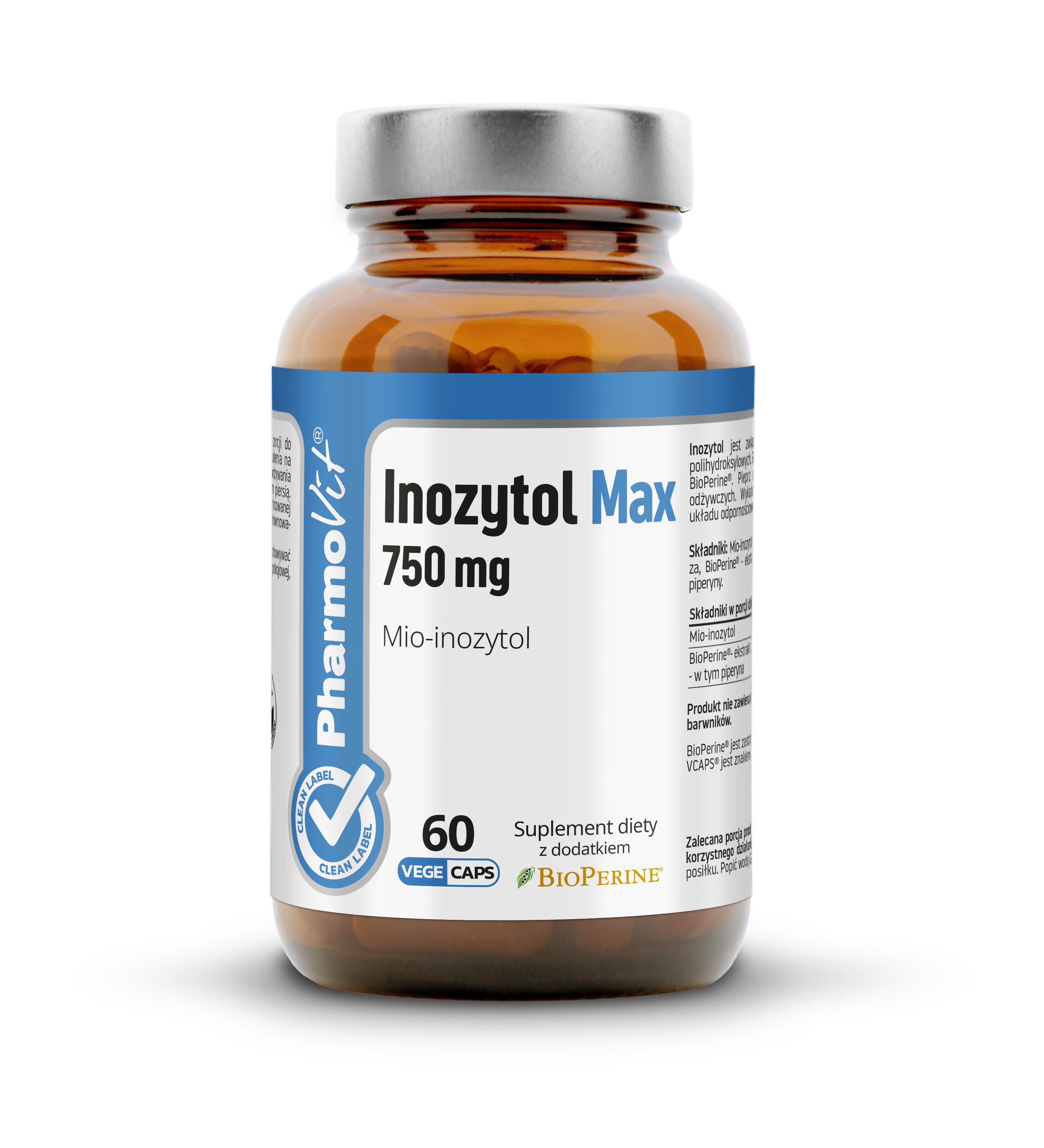 Inozytol Max 750 mg Mio-inozytol
