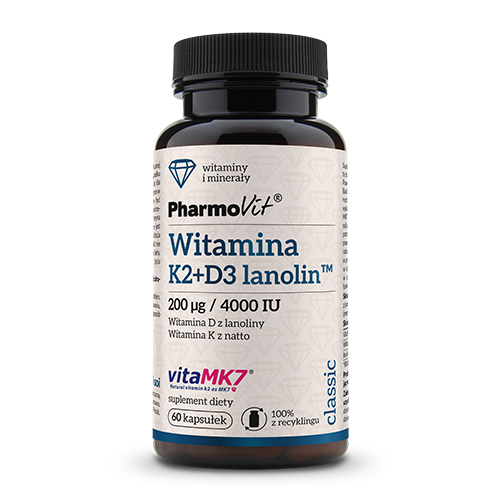 K2 + D3 lanolin™ 200 µg/4000IU Pharmovit