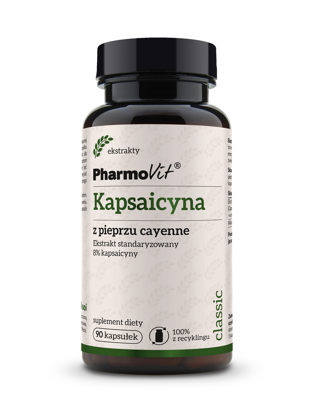 Kapsaicyna z pieprzu cayenne Pharmovit