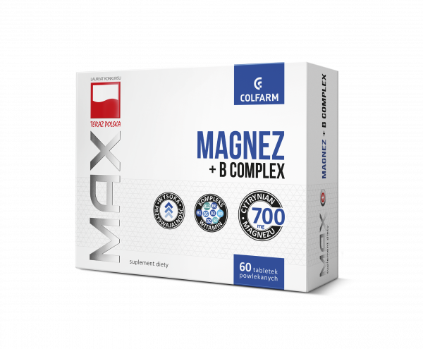 MAX MAGNEZ + B COMPLEX
