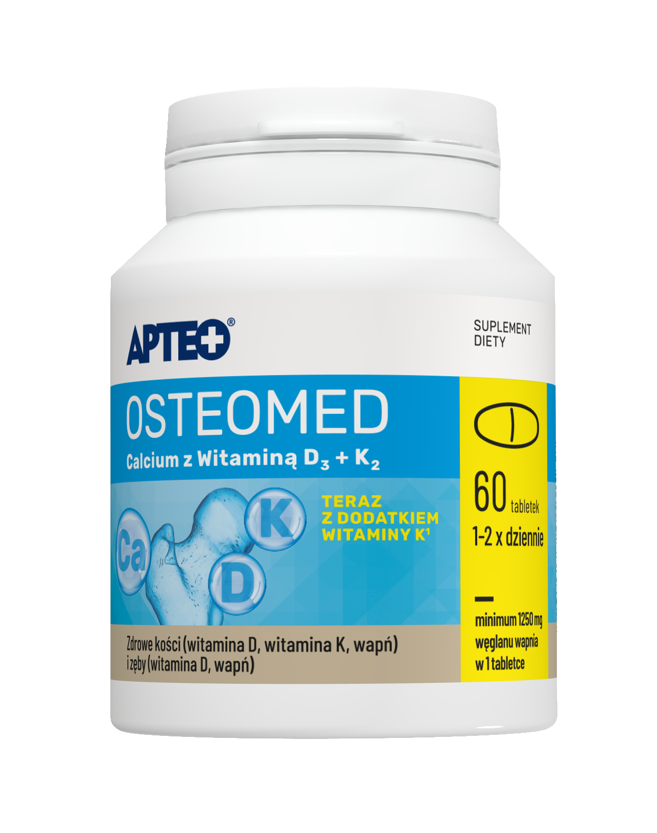 Osteomed Calcium z Witaminą D3 + K2