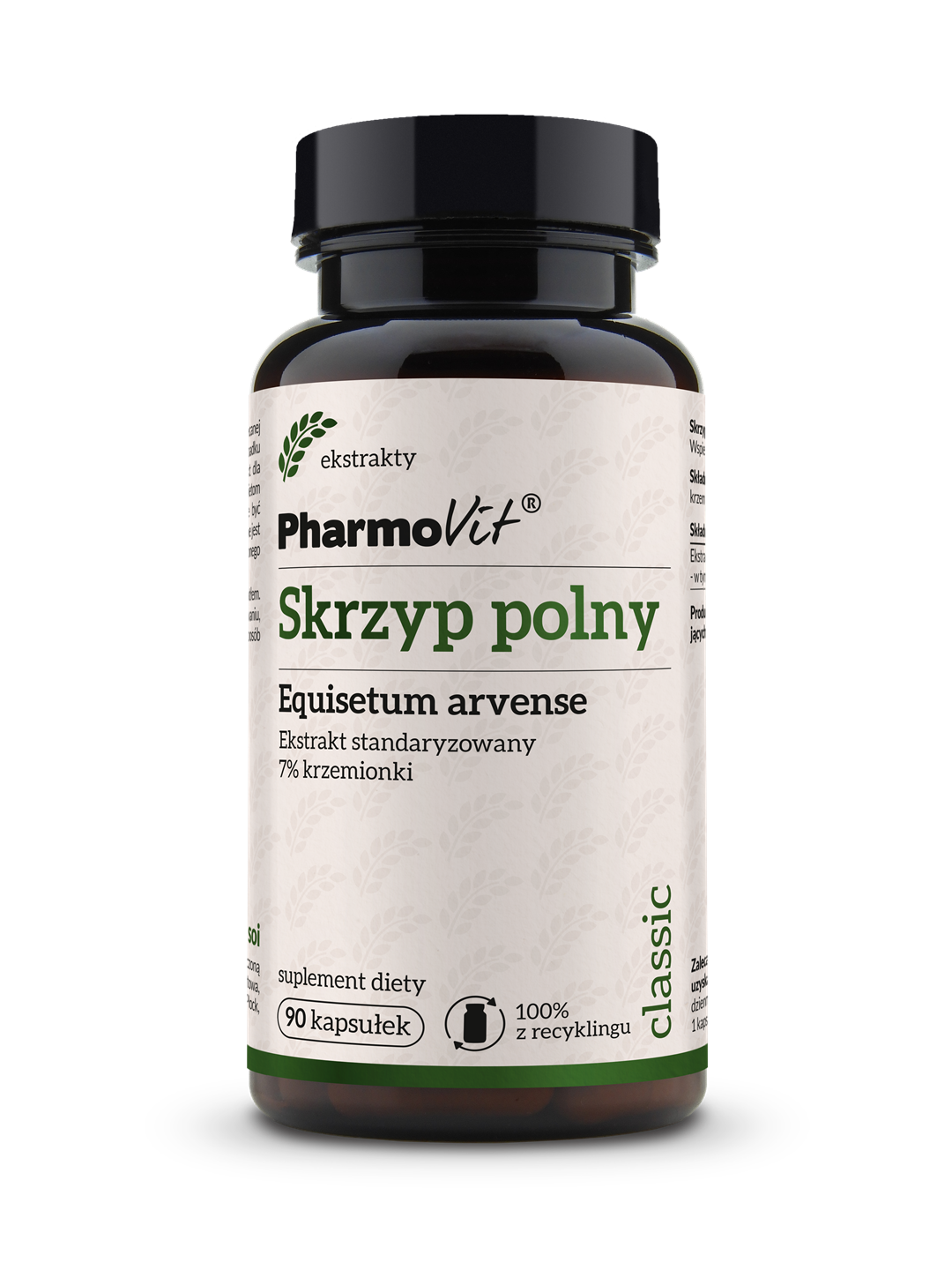 Skrzyp polny 7% krzemionki Pharmovit