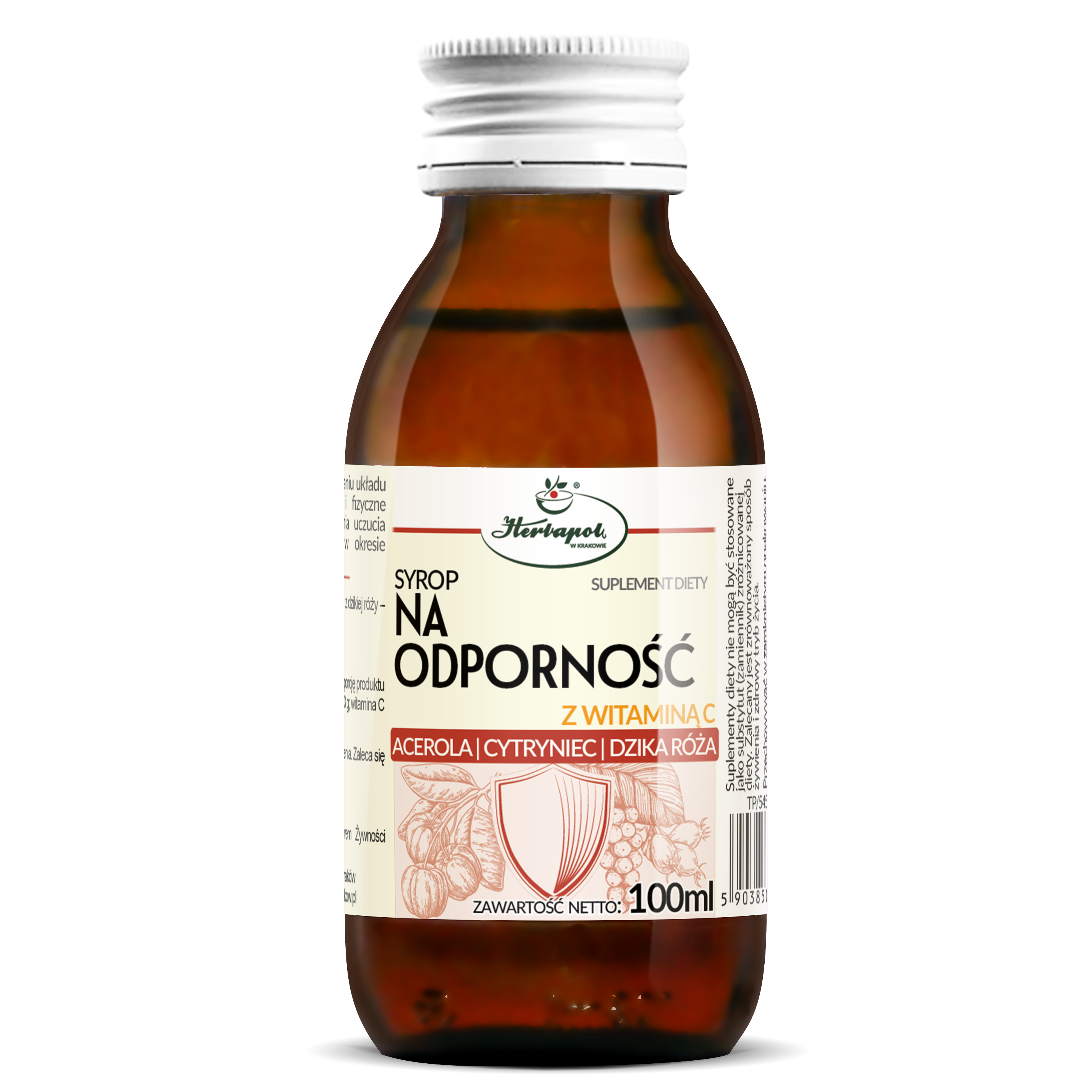 SYROP NA ODPORNOŚĆ Z WITAMINĄ C