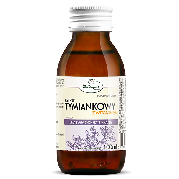SYROP TYMIANKOWY Z WITAMINĄ C 