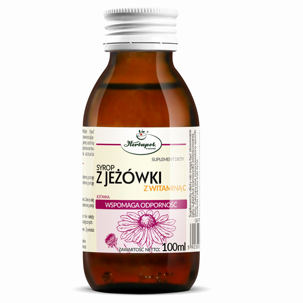 SYROP Z JEŻÓWKI Z WITAMINĄ C